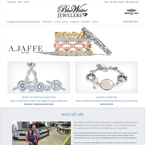 Jewelry Ads That Work Jewelry Website Portfolio Jewelry