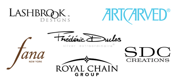 New Premium Vendors: Lashbrook, Royal Chain, ArtCarved, Frederic Duclos, SDC Cre